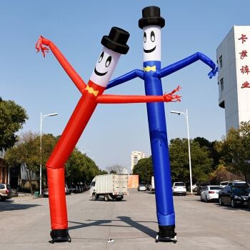 北京充气空中舞星人